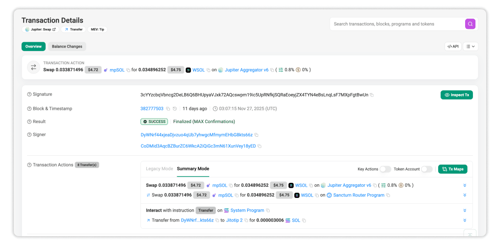 Toggle Key Actions option to show only the most important instructions.